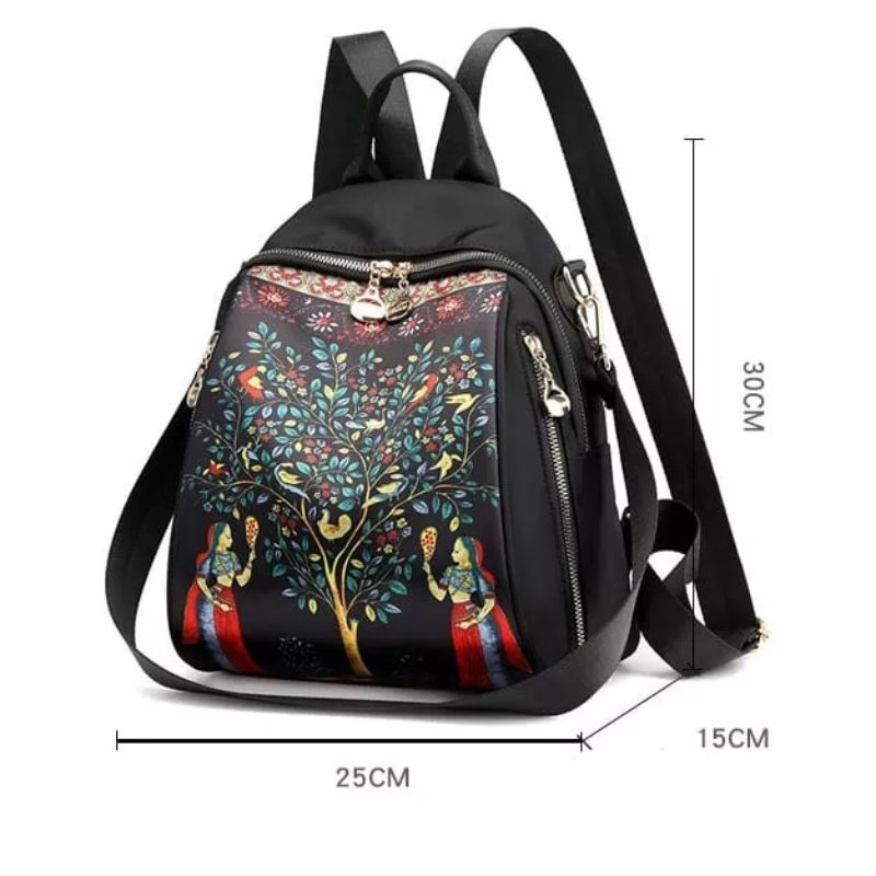 ORIGINAL Tas Ransel CHIBAO Wanita Import KOREA Elegan Design Super Tebal
