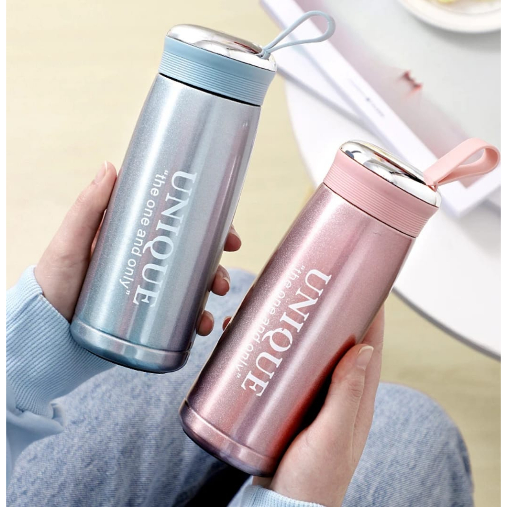 NEW!!! BOTOL MINUM TERMOS STAINLESS ANTI KARAT/ TUMBLER MINUM TAHAN PANAS&amp;DINGIN 360ML