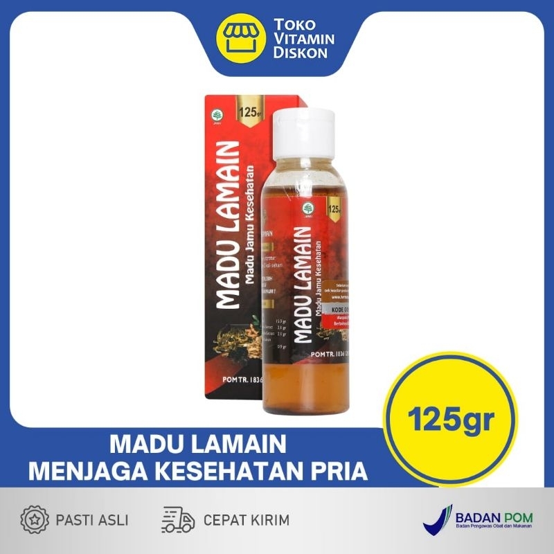 

MADU LAMAIN UNTUK MENJAGA KESEHATAN PRIA 125 GR