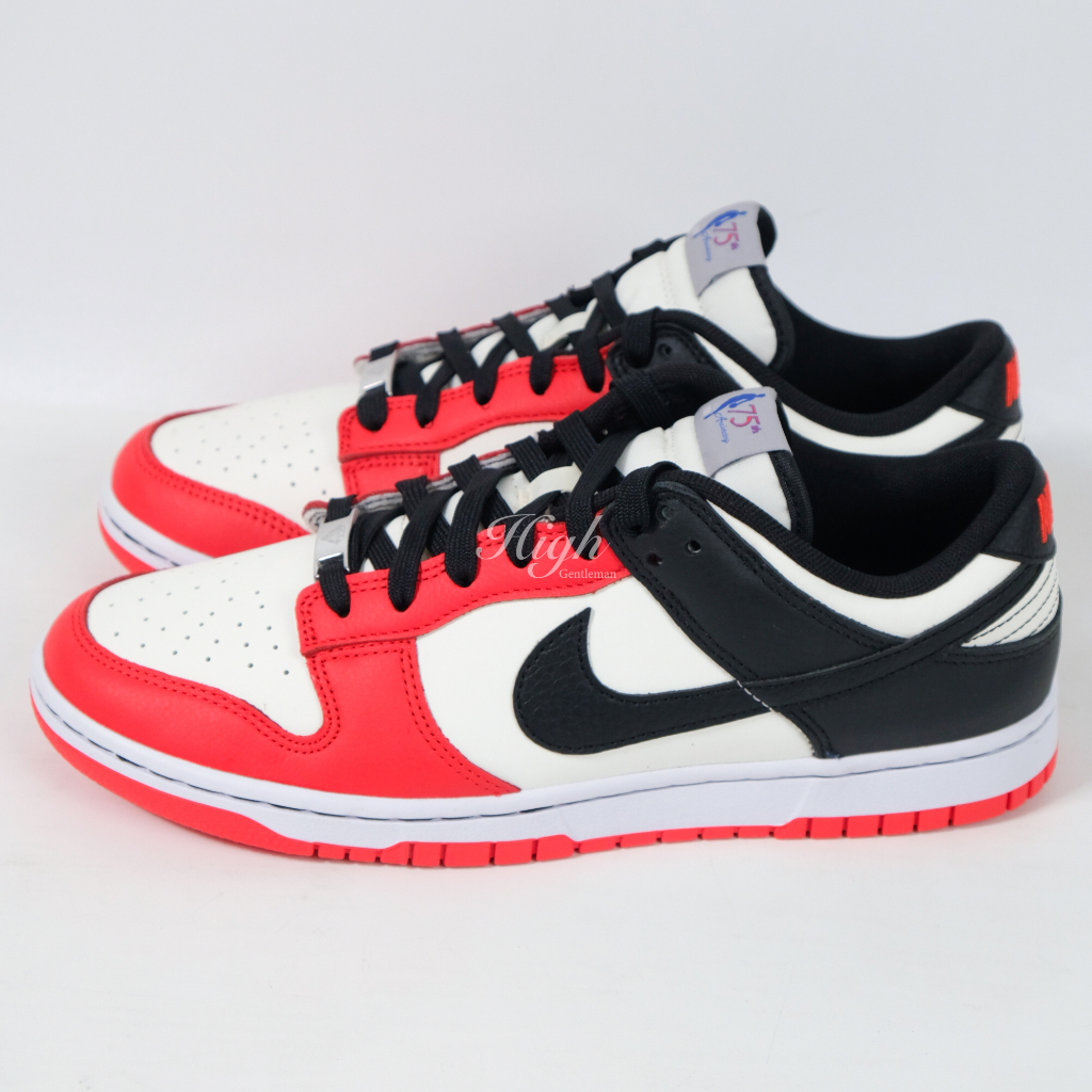 Nike Dunk Low EMB NBA 75th Anniversary Chicago DD3363-100