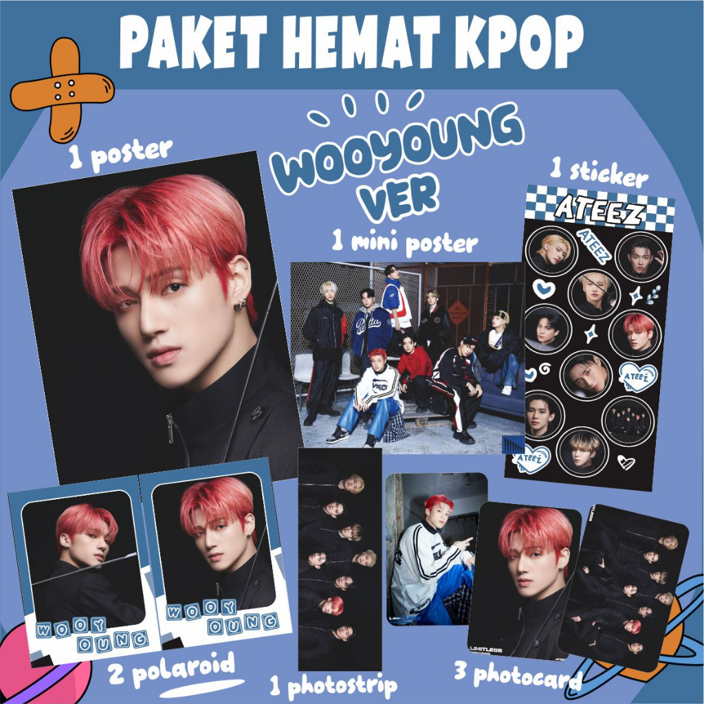 (PACKING BOX) PAKET HEMAT  ATEEZ - LIMITLESS