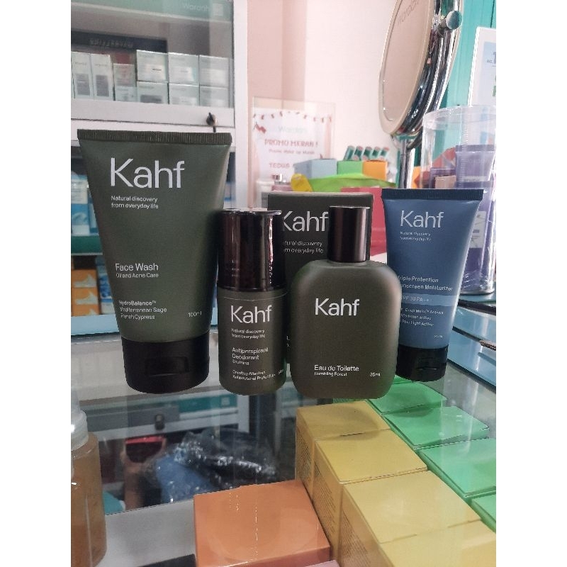 Kahf Paket Skincare Lengkap Untuk Pria | Skincare Pria 1 Set