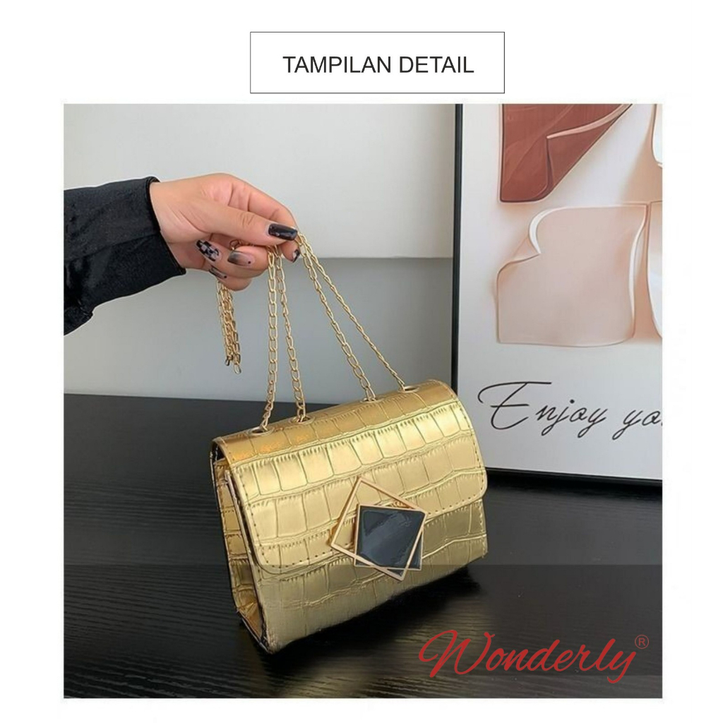 TAS SELEMPANG CROCO PESTA WONDERLY TC08