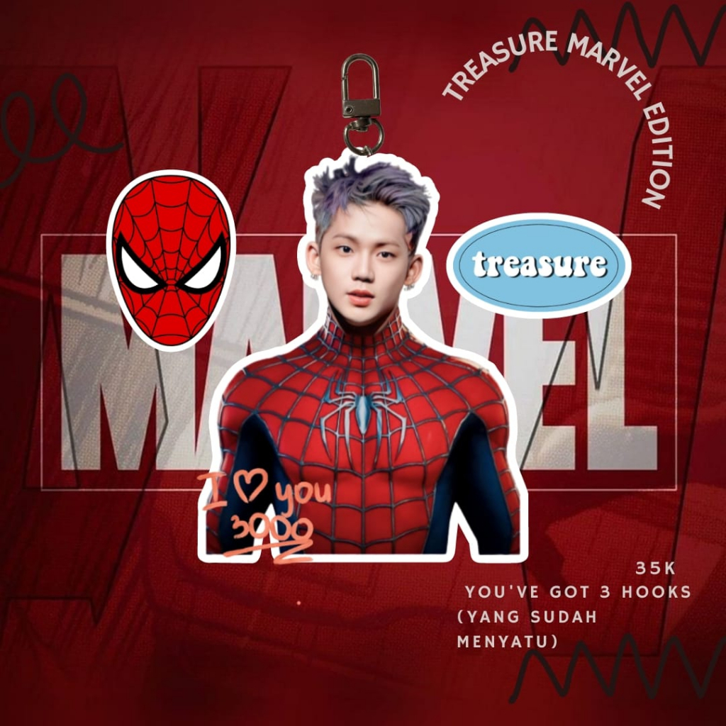 treasure keychain / KEYCHAIN TREASURE MARVEL EDITION