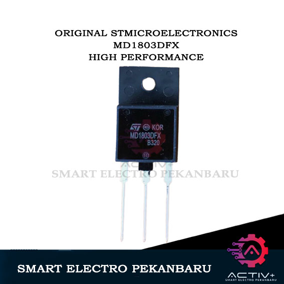 ORIGINAL STMICROELECTRONICS MD1803 TRANSISTOR BODY BESAR ASLI MD1803 BIG ORI MERK ST MD1803FX MD 180