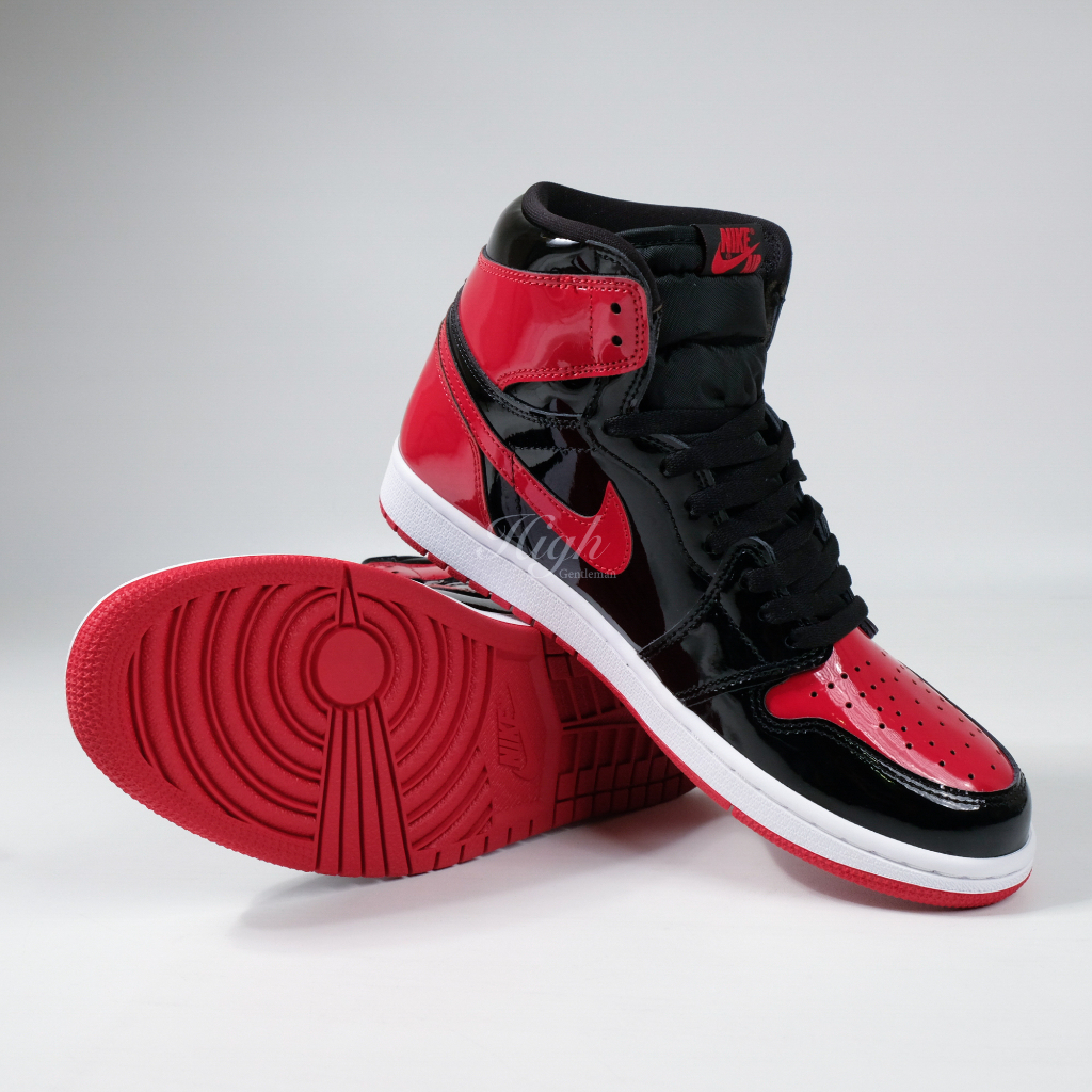 Air Jordan 1 Retro High OG Bred Patent