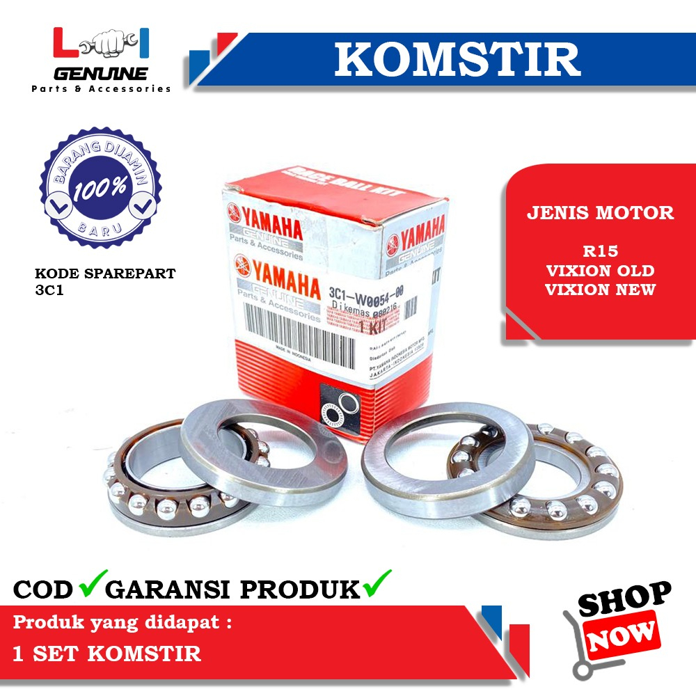 -LOI- COMSTIR KOMSTIR YAMAHA ORIGINAL R15, VIXION OLD, VIXION NEW, XABRE, BYSON, BYSON F1 3C1