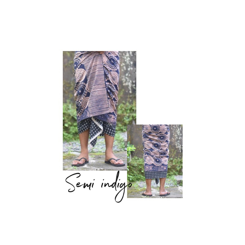 Saput Batik Semi Indigo