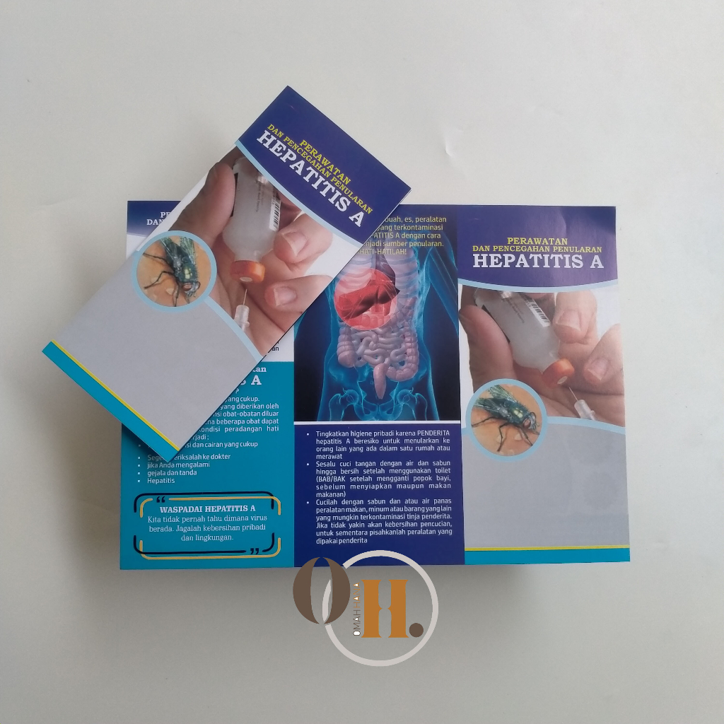

Leaflet Hepatitis, Brosur Edukasi Hepatitis, Waspada Hepatitis