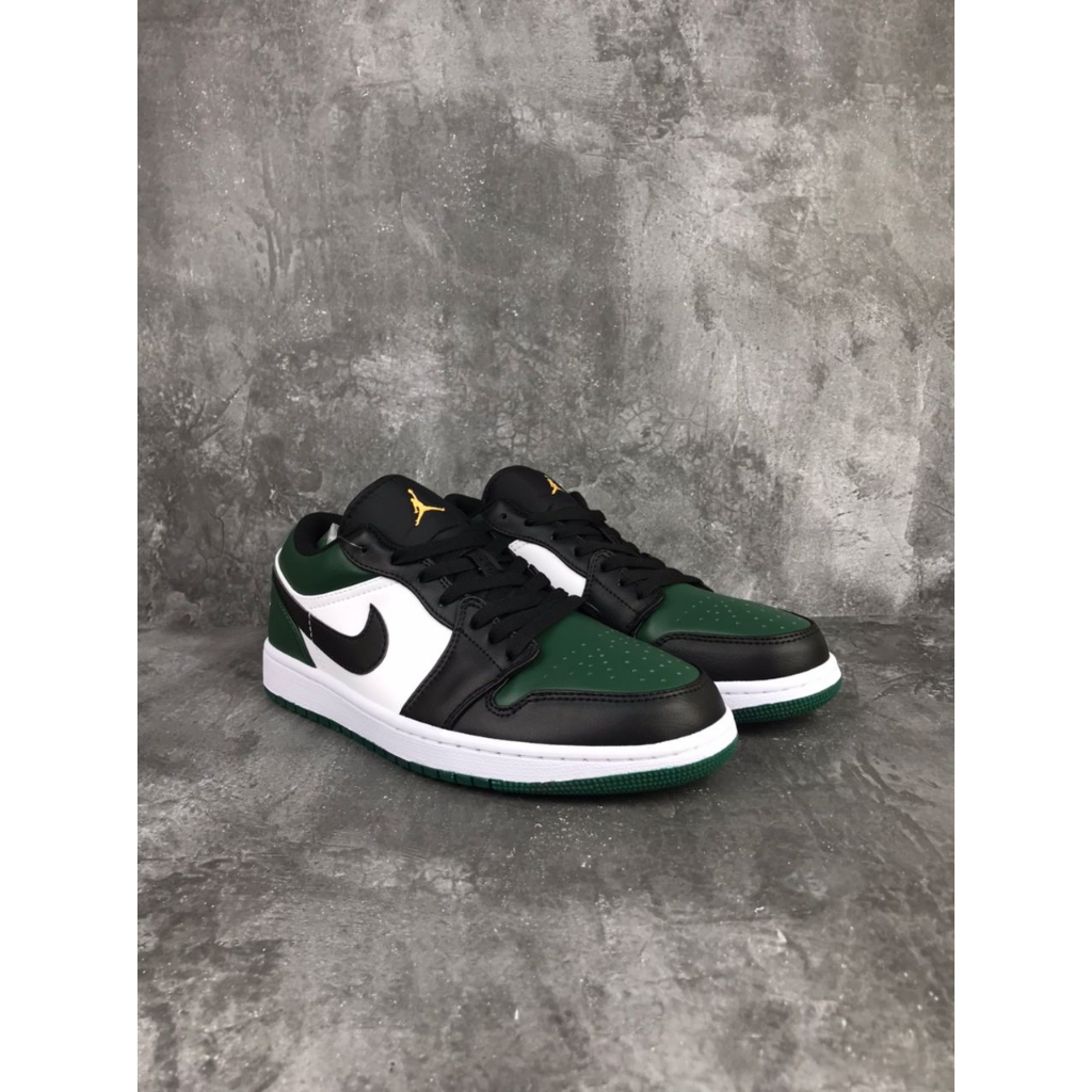 Air Jordan 1 Low Green toe, 100% Real Pic.