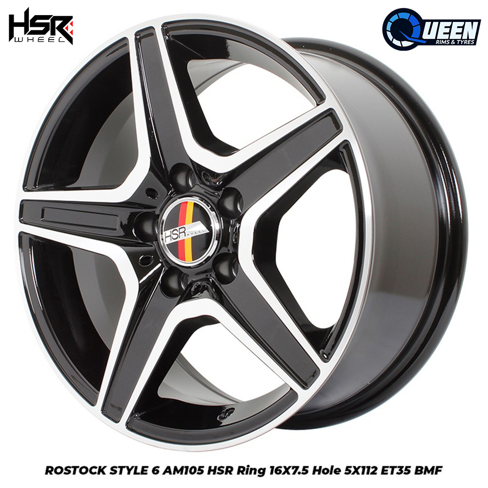 Velg Mobil Mercedes,Audi,Porsche HSR ROSTOCK STYLE Ring16