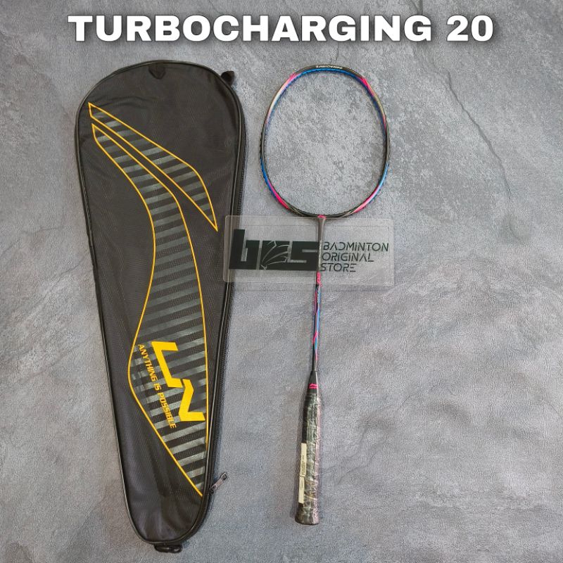 RAKET BADMINTON BULUTANGKIS LINING TURBOCHARGING 20 original big sale cuci gudang