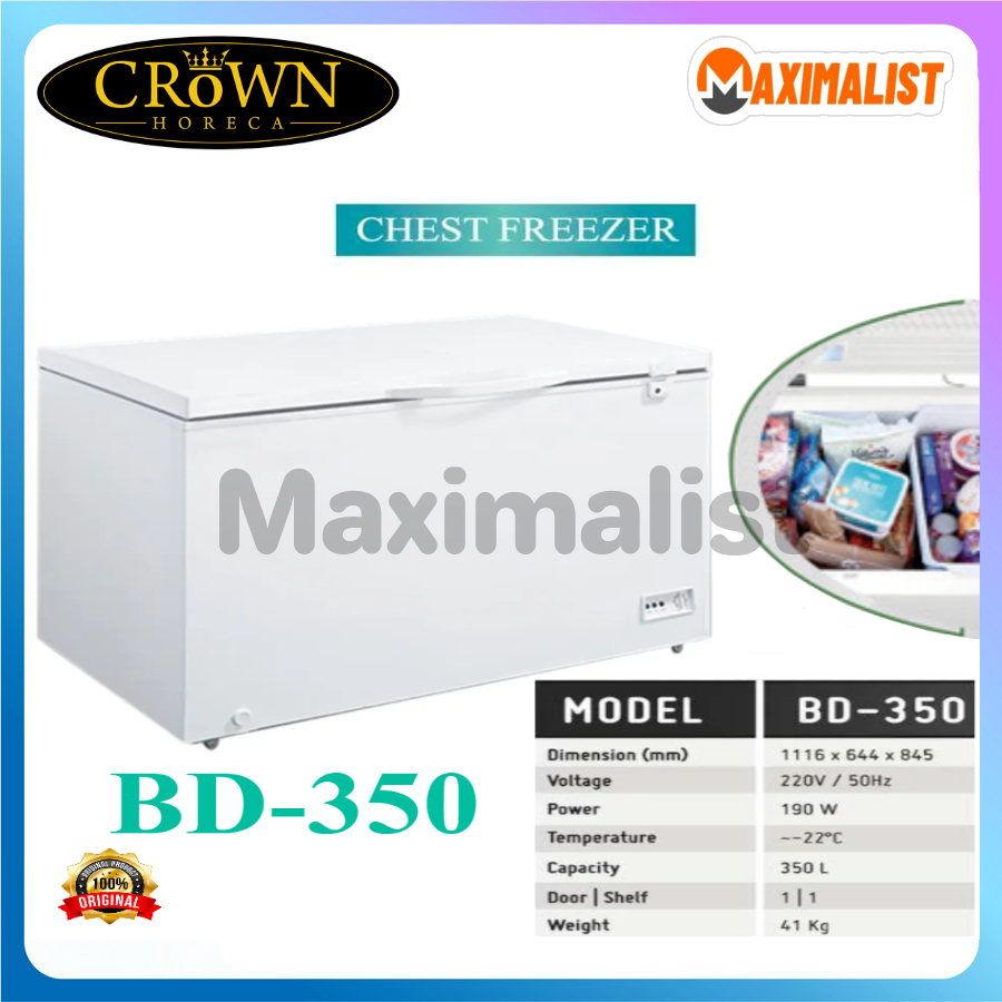 Chest Freezer Crown Horeca BD-350 Freezer Box Crown BD350 / Chest Freezer type BD-1250/Freezer box 2