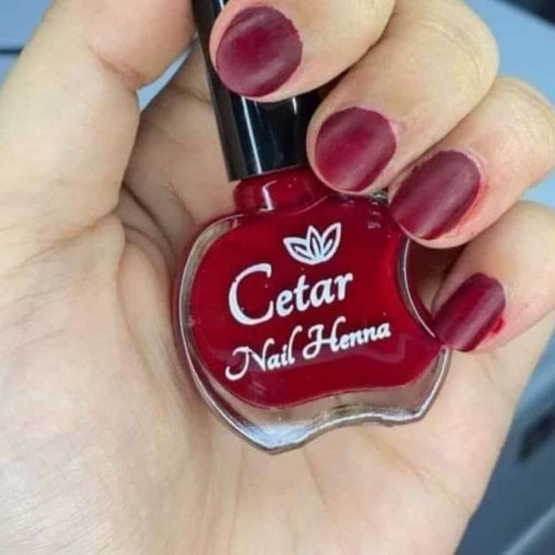 CETAR nail henna kutek muslimah sah untuk wudhu sholat halal awwet BPOM