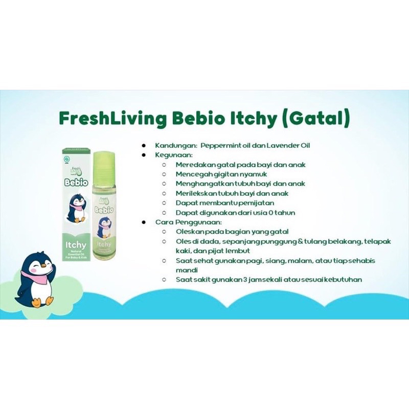 Bebio Fresh Living Essensial Oil For Baby &amp; Kids 9ml