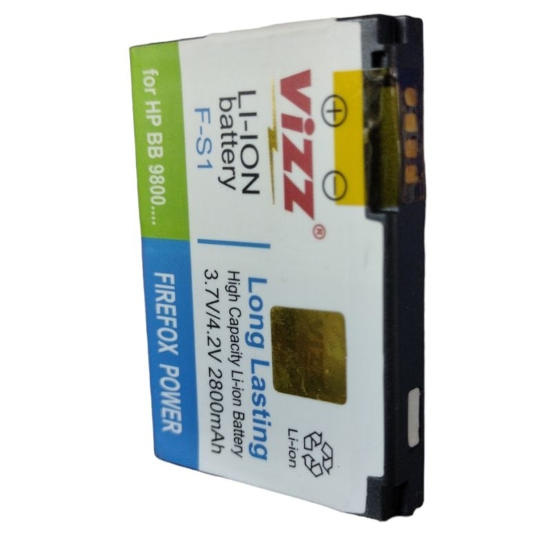 baterai Vizz blackberry BB 9800
