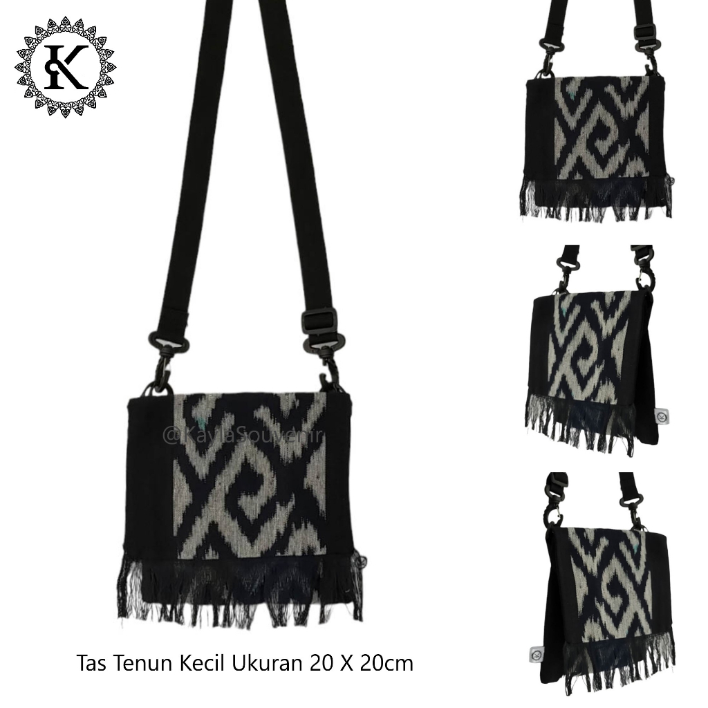 Tas Selempang Tenun Kecil - Kain Etnik