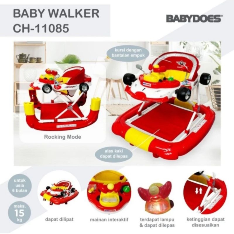 Babywalker Babydoes car