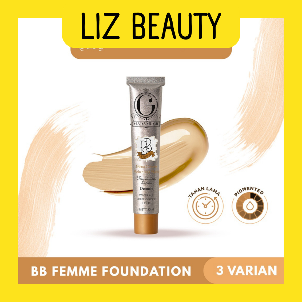 LIZBEAUTY - Madame Gie BB Femme Foundation Liquid - MakeUp