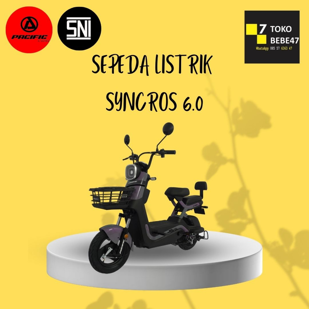 NEW Sepeda Listrik Pacific Exotic SYNCROS 6.0 By Pacific Ebike