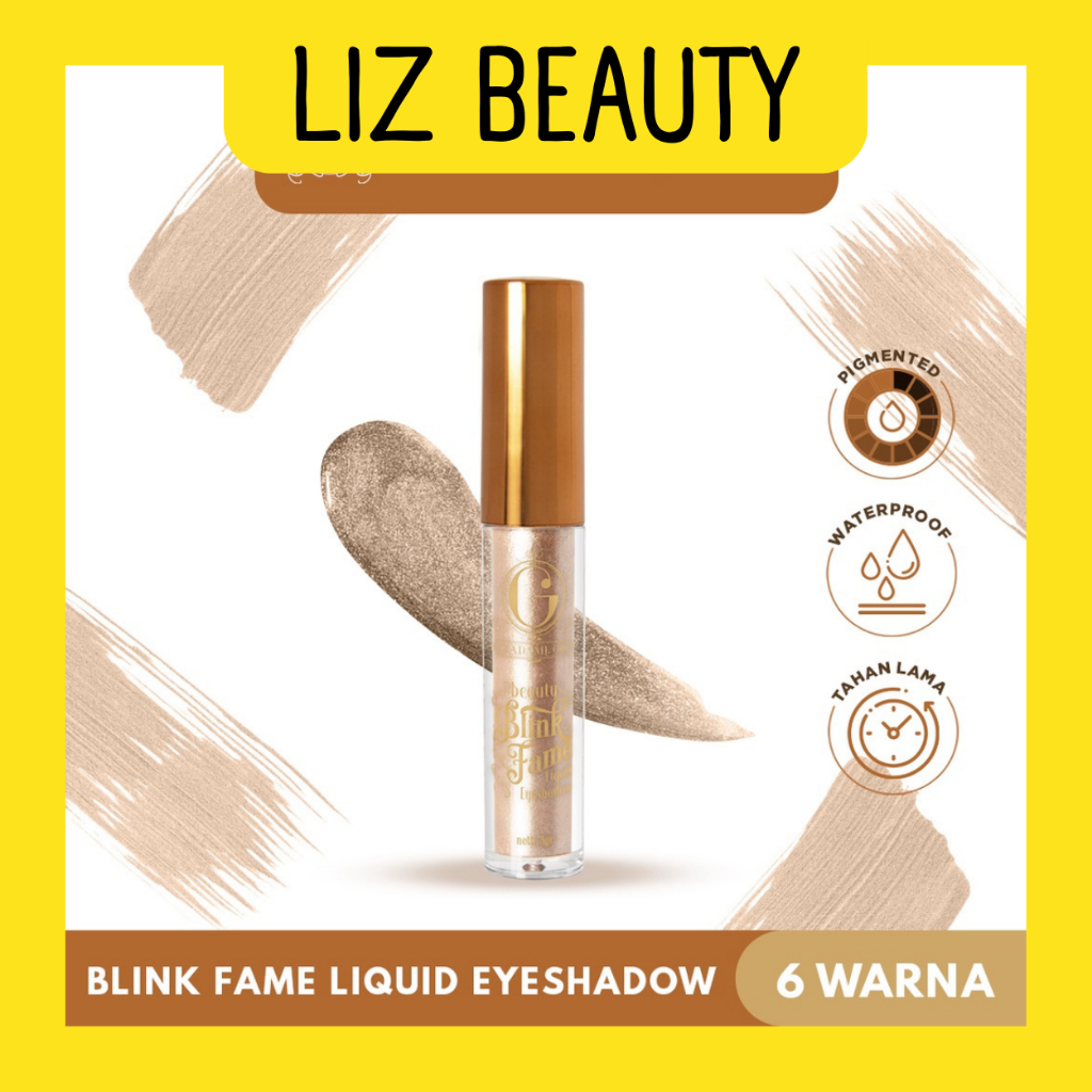 LIZBEAUTY - Madame Gie Beauty Blink Fame - MakeUp Eyeshadow Liquid