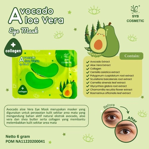 SYB Crystal Collagen Lip Mask | Eye Mask 6gr