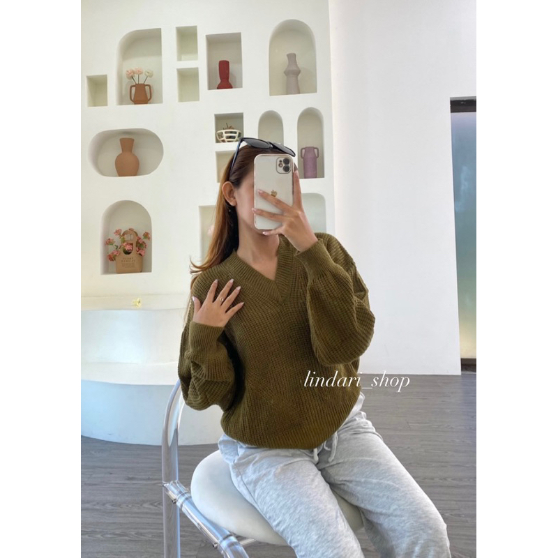 Sweater Rajut // Jaket Sweater Wanita // Atasan Wanita