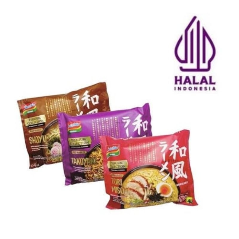 

10 PCS INDOMIE MIE INSTAN PREMIUM JAPANESE MIX RASA TAKOYAKI/SHOYU RAMEN/TORI MISO RAMEN 86 GRAM TStore