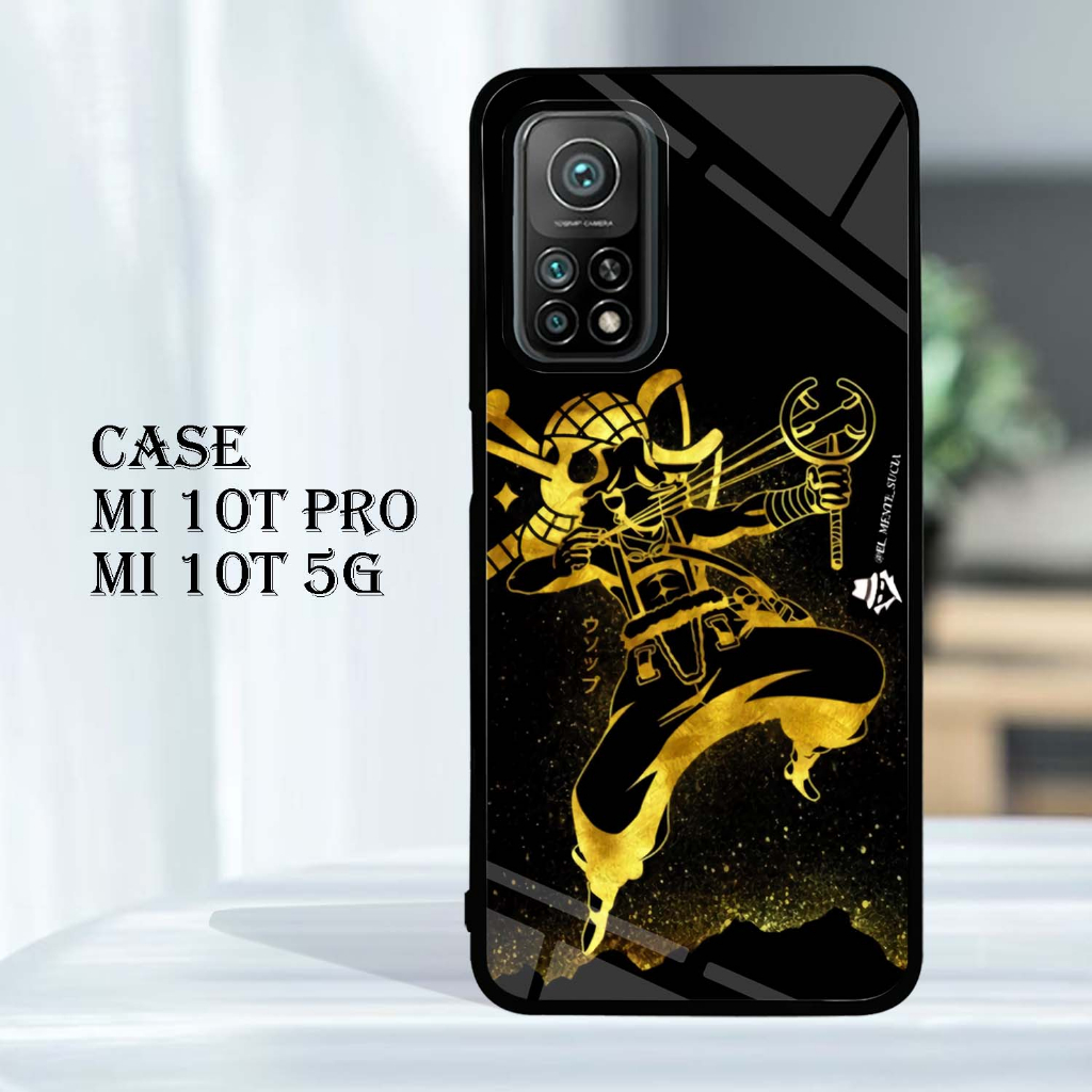 Case Glossy Mi 10T Pro | Mi 10T 5G | [MC27] Casing Kilau Pic HD Motif One Piece Gold | Kesing Hp Xia