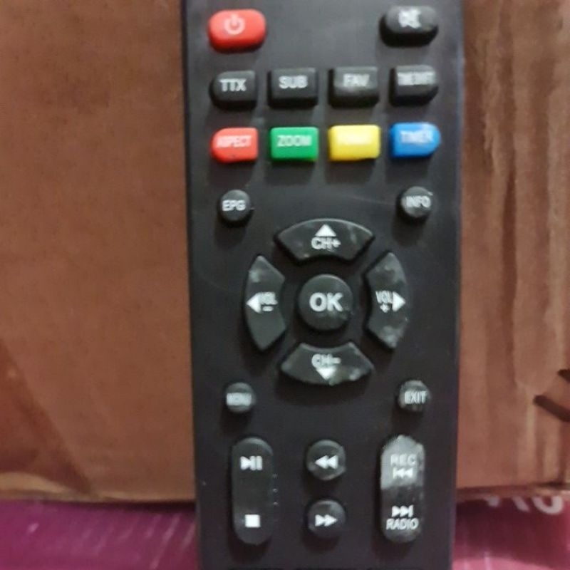 REMOTE SET TOP BOX DVB-T2 MATRIX APPLE BURGER