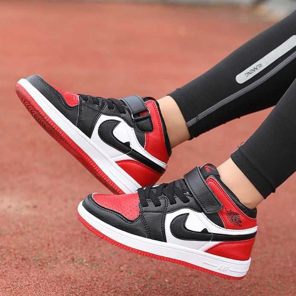 Sepatu Anak Semi Boots Air Jordan Nike Sepatu Sneakers Anak Laki Laki Perempuan Remaja Tanggung