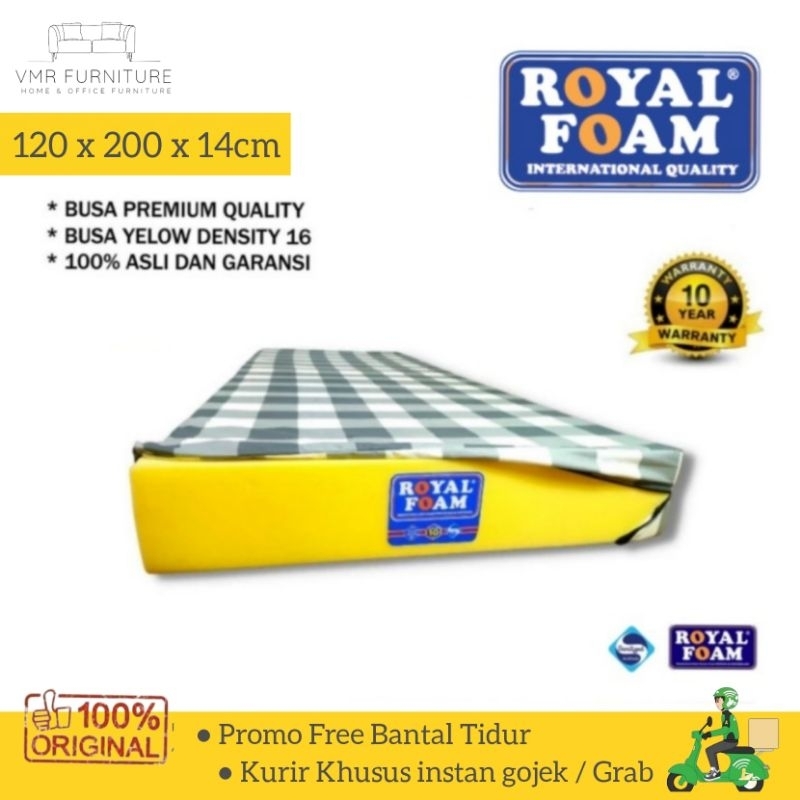 Kasur busa royal foam ukuran 120x200x14cm