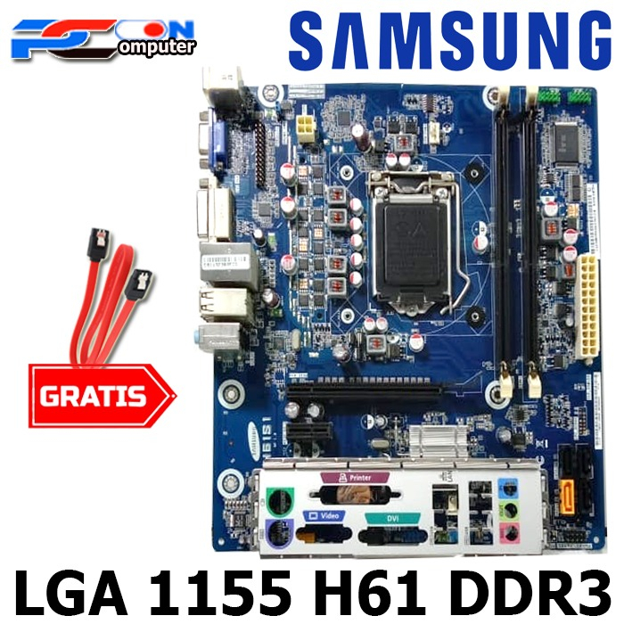 MOBO MAINBOARD MOTHERBOARD INTEL LGA 1155 H61 ONBOARD DDR3