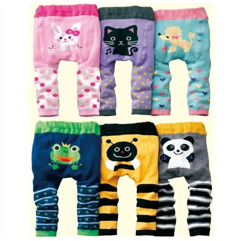 Celana Legging Bayi Katun Lembut 6-12 BULAN Karakter Lucu