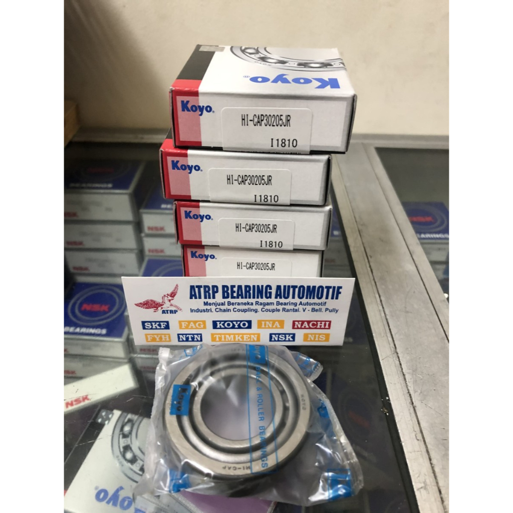 TAPERED BEARING 30205 JR KOYO JAPAN