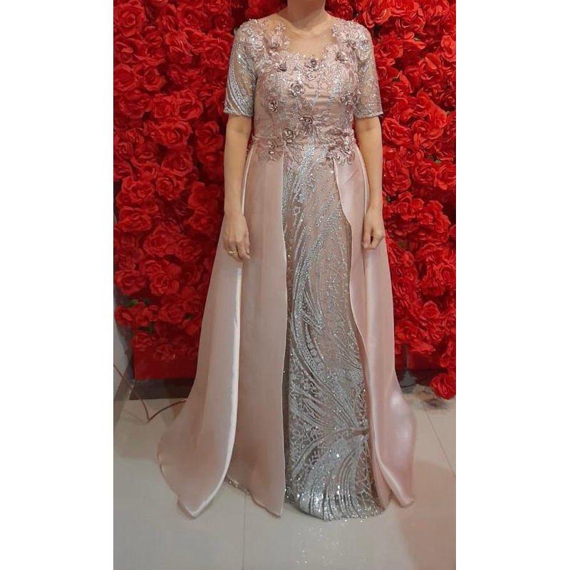 Rose Gold Dress + Wing