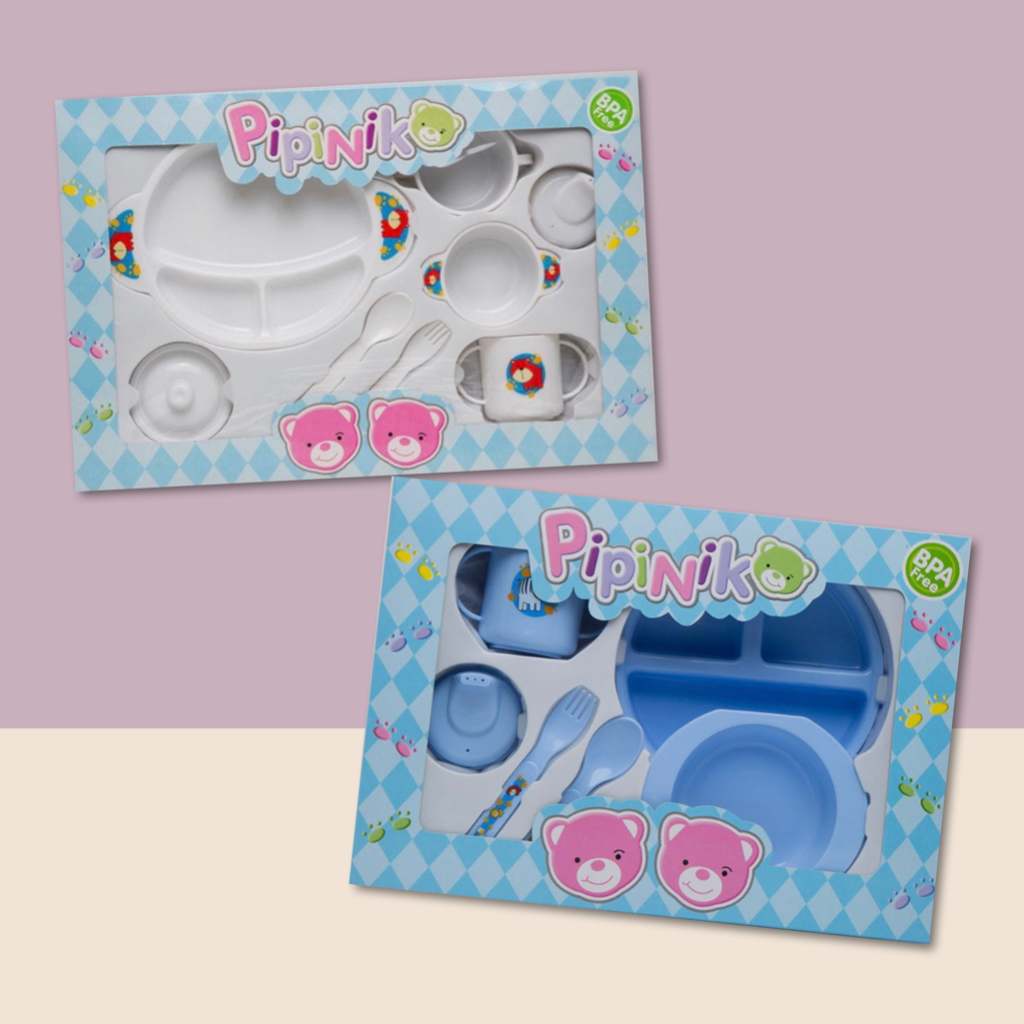 PIPINIKO FEEDING SET BABY //FEEDING SET PIPINIKO //TEMPAT MAKAN BAYI