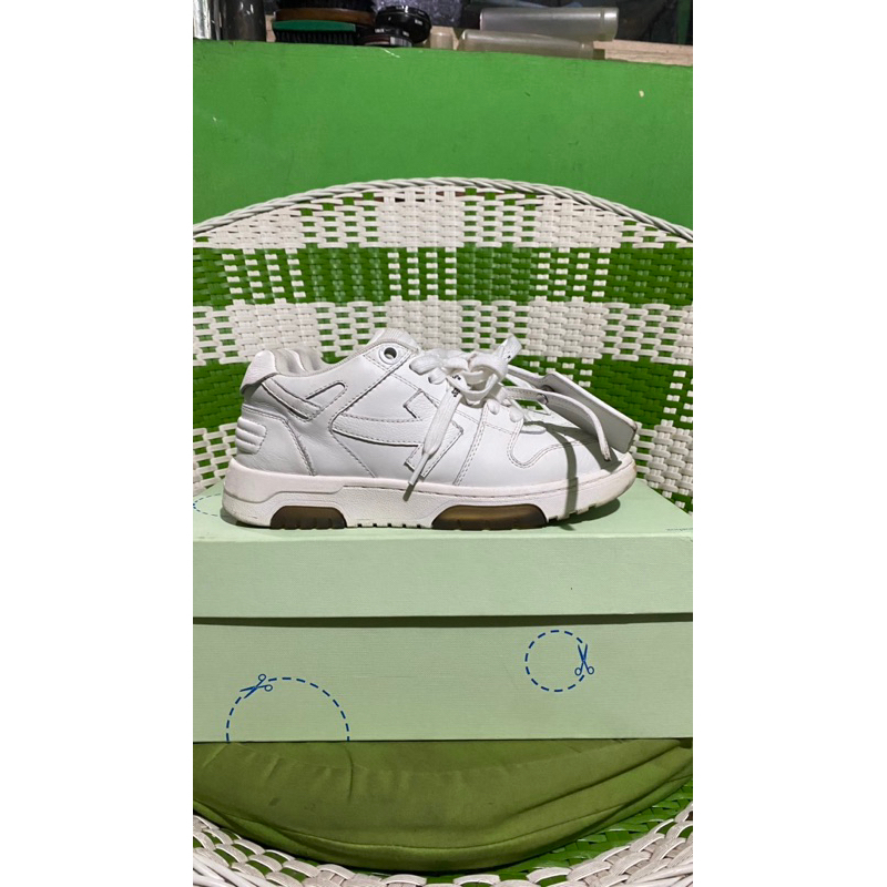 Off White Out Off Office  Calf Leather White White
