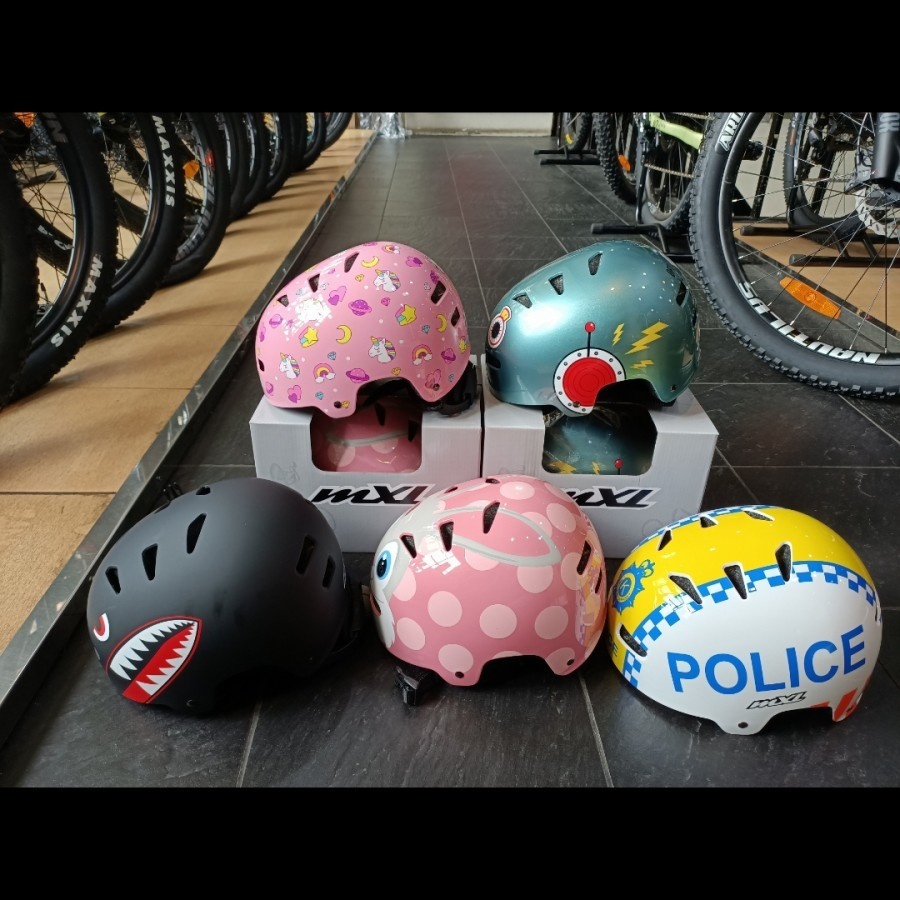 Helm Anak Mexel Mxl-108 Kids Helmet motif helm sepeda anak helm sepeda bocah pelindung kepala - gowe