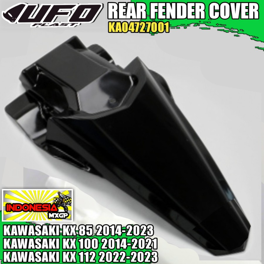 KAWASAKI KX 85 100 112 2014 2015 2016 2017 2018 2019 2020 2021 2022 2023 2024 2025 - UFO PLAST REAR 