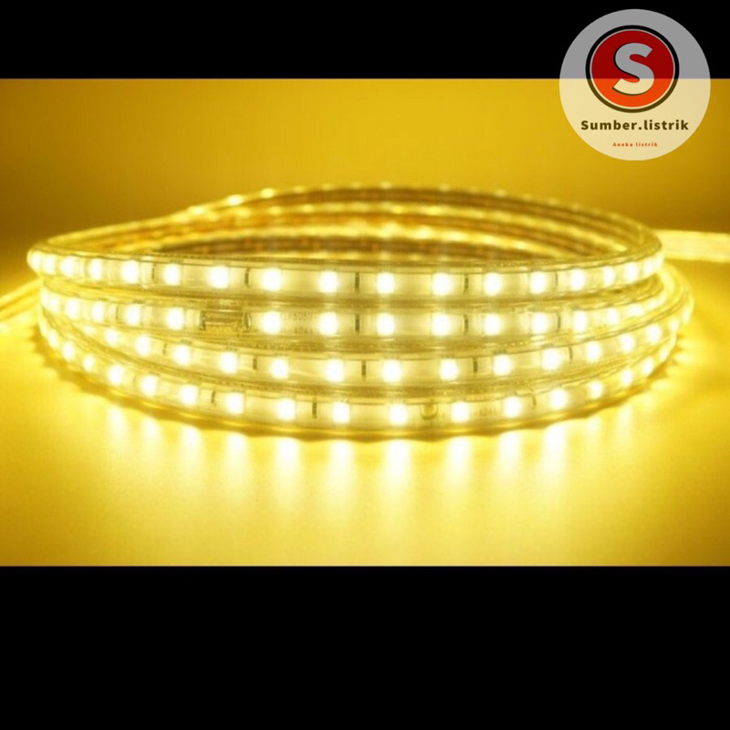 METERAN LAMPU LED STRIP 5050 SMD PER METER LED STRIP 5050 SMD / PAKET LAMPU LED STRIP LENGKAP TINGGAL COLOK