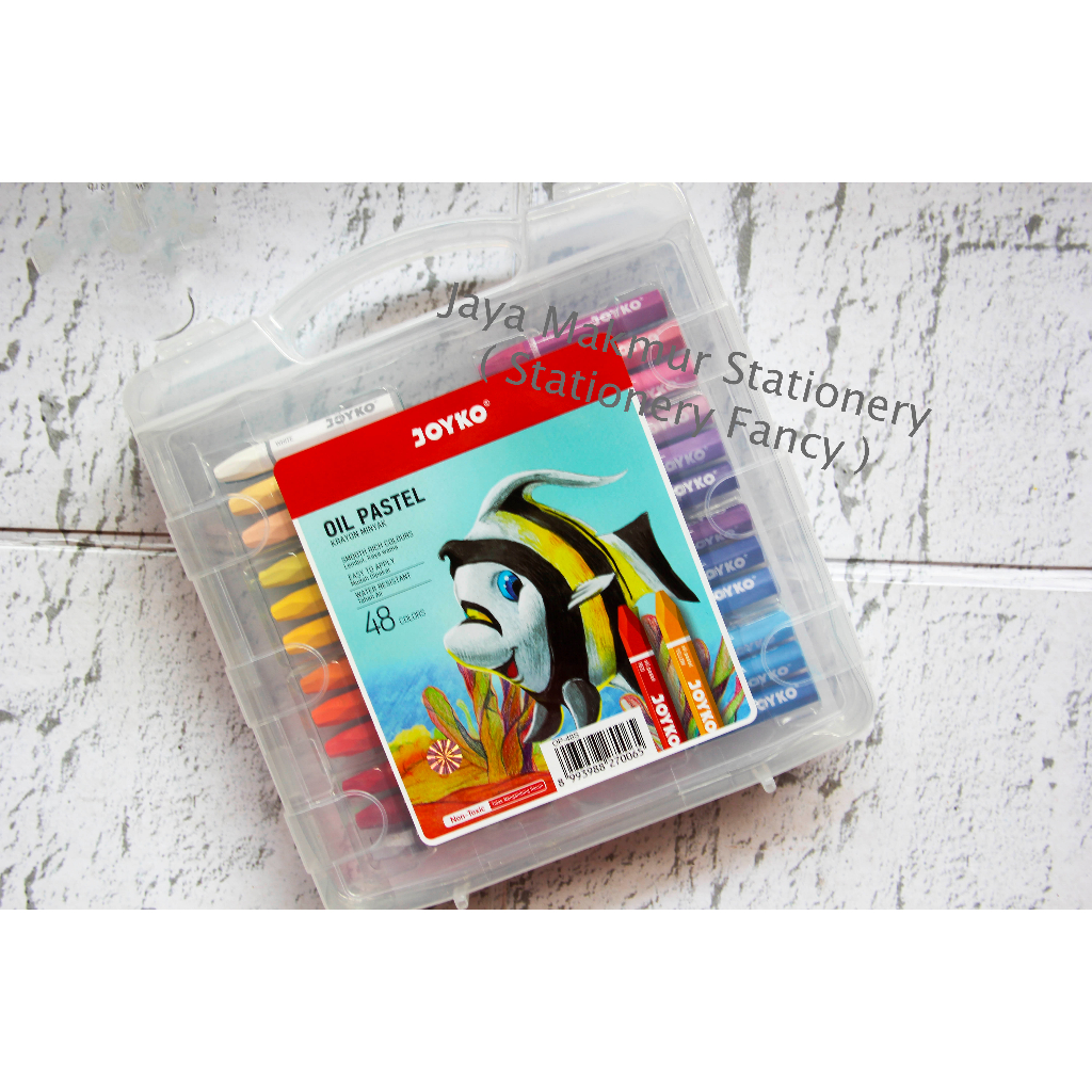 Crayon Joyko Oil Pastel 48 Warna OP-48S ( 1 set )