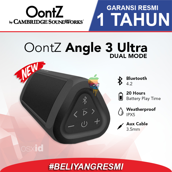 OontZ Angle Solo / Oontz Angle 3 Cambridge / Oontz Angle 3 Ultra - SoundWorks Bluetooth Speaker - Garansi Resmi