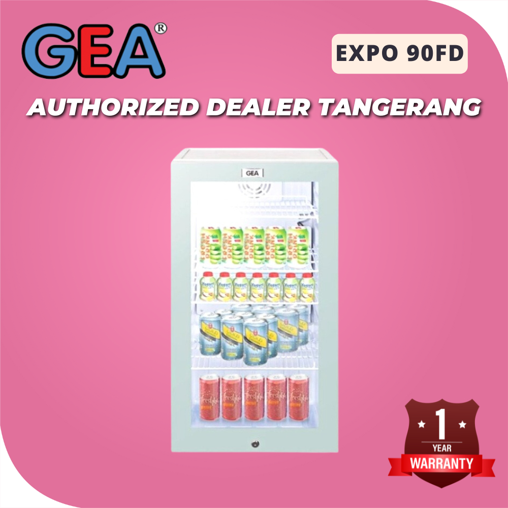 Showcase Mini GEA EXPO 90 FD Kulkas Minuman Original