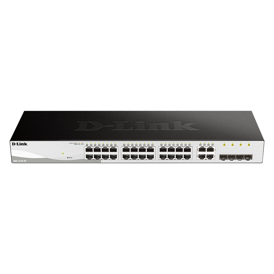 D-Link Switch Hub DGS-1210-28 24 port Gigabit LAN + 4 SFP