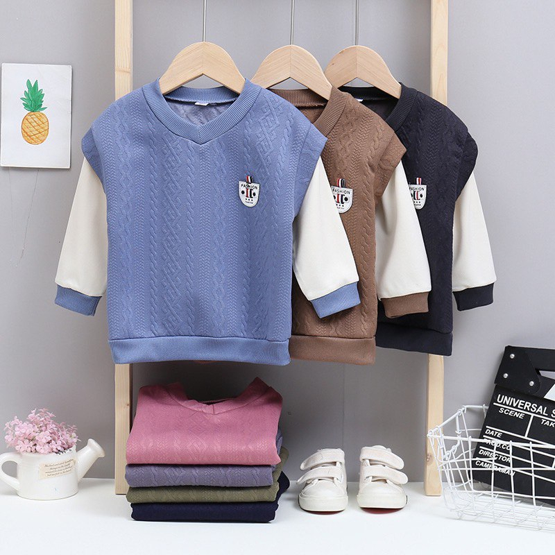 LID9141- Baju Lengan Panjang Anak Sweater Anak Cotton - Your Affordable Quality!