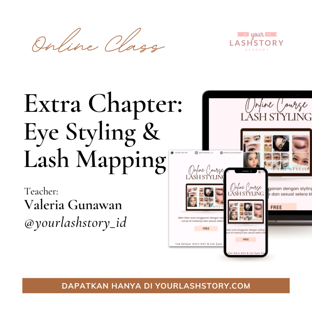 Kursus Eyelash Styling Basic & Popular