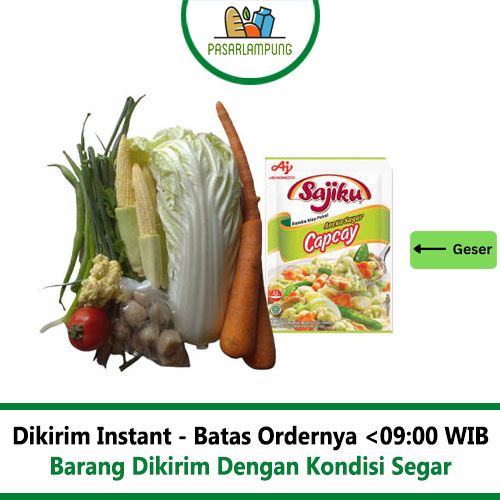 Paket Sayur Capcay Segar Pasar Lampung