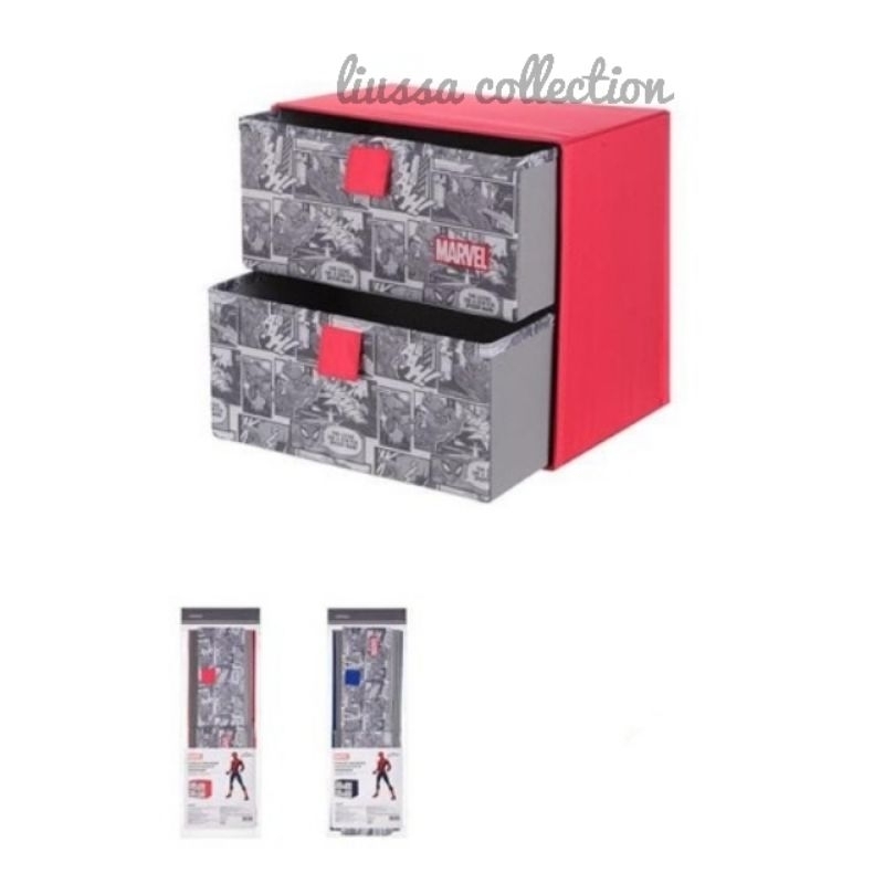Kotak Penyimpanan Miniso - Marvel Storage Organizer
