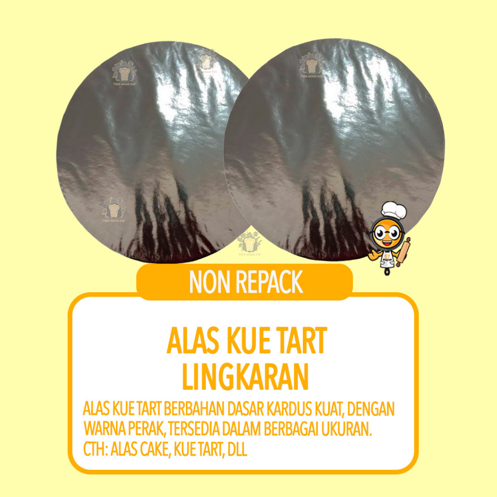 

ALAS KUE TART LINGKARAN BAHAN DUS C-FLUTE / PCS